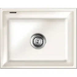 Systemceram Mera 50 U Magnolie Keramikspüle von systemceram