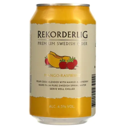 Rekorderlig Mango Raspberry 4,5% 24x 0,33l – Erfrischend&Fruchtig
