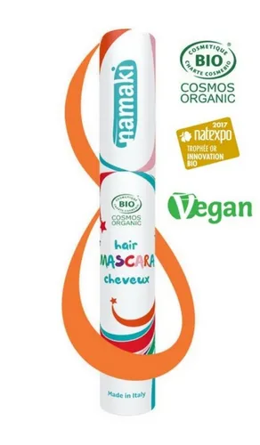 Namaki Haar-Mascara für Kinder – Temporäre, auswaschbare Haarfarbe, Bunte Haarfarbe für Kinder – Vegane, Bio-zertifizierte Mascara
