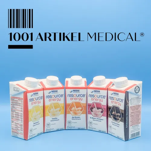 Resource Energy Mischkarton 6x4x200 ml - Energiegetränk in praktischen 200 ml Flaschen, ideal für unterwegs und zur Steigerung der Leistungsfähigkeit.