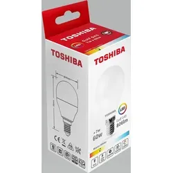 Toshiba LED-Lampe g45 e14 7w 3000k von Toshiba
