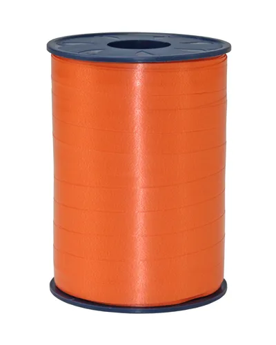 Polyband/Ringelband/Kräuselband 10mm/250m Orange 10-620 in orange von Präsent