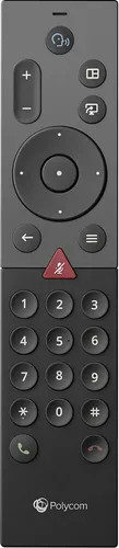 Poly Bluetooth Remote Control für Poly G7500 - Kopfhörer-Zubehör mit einfacher Bedienung und Reichweite von bis zu 30 Metern für nahtlose Konferenzen und Präsentationen.