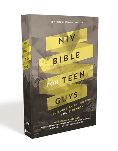 Produktbild NIV, Bible for Teen Guys, Hardcover: Building Faith, Wisdom and Strength