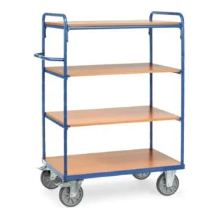 Produktbild Fetra Etagenwagen 8200, 4 Etagen, 500kg Tragkraft