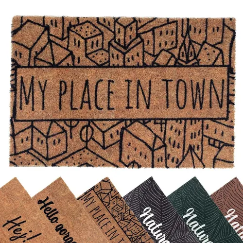 Schmutzfangmatte COUNTRY PlaceInTow 40x60cm Natur Fußmatte Schmutzmatte Türmatte