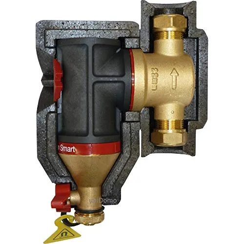 Flamco Schlammabscheider Magnetfilter 22mm – Effizienter Magnetitabscheider für Heizungen - Thermostate für effiziente Heizsysteme, schützt Ihre Anlage vor Ablagerungen und sorgt für eine optimale Wärmeverteilung.