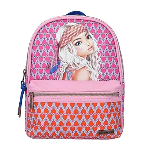 TOPModel Kleiner Rucksack SEVENTIES - Schulranzen für Kinder von 6 bis 14 Jahren, leicht und stylisch mit nur 230 g, perfekt für Schule und Freizeit.