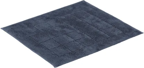 Vossen Badematte Exclusive Anthrazit 55x65 cm - Badteppich aus Textil, Oeko-Tex® zertifiziert, rutschfest und für Fußbodenheizung geeignet – ideal für ein sicheres und stilvolles Badezimmer.