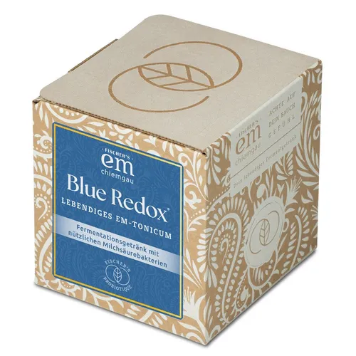 Fischer's EM-Chiemgau Fermentgetränk Tropfen 500 ml - Bakterien – lebendiges EM-Tonicum mit 600.000 lebenden Zellen pro ml für dein Wohlbefinden, vegan und glutenfrei, ideal für eine gesunde Ernährung.