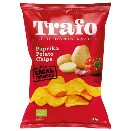 PAPERRICIA CHIPS BIO 125 g - TRAFO