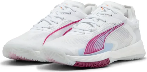 Puma Accelerate Nitro SQD W+ 4 - Innovativer Sportschuh für Damen - Damen Sportschuhe mit Dual-Compound NITRO SQD-Technologie für optimale Dämpfung und Stabilität. Nachhaltig: 20% recyceltes Obermaterial. Perfekt für Indoor-Einsatz und hohe Belastungen.