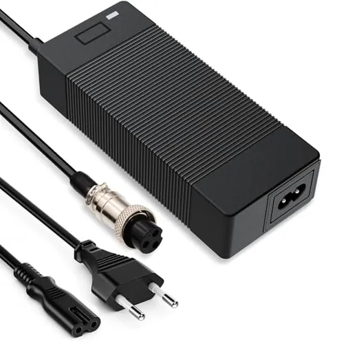 V Ladegerät Akku für Fahrrad 54,6 V Ladegerät elektrische Elektrofahrrad Batterien Ausgang 1,5 A VCA Li-Ion 48