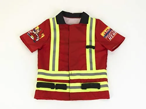 Theo Klein 8904 Feuerwehrkostüm, Unisex-Kinder, Einheitsgröße