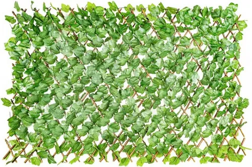 Grindi Künstliche Efeu-Hecke Sichtschutz Zaunblende - Gartensichtschutz mit natürlichem Weidengeflecht, ideal für Balkon und Garten. Bietet effektiven Schutz vor Sonne und neugierigen Blicken, pflegeleicht und langlebig.