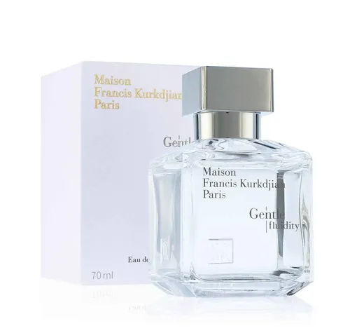 Maison Francis Kurkdjian Gentle Fluidity Eau de Parfum 70 ml - Eleganter Duft mit Muskatnuss und Amberhölzern, ideal für jeden Anlass. Der stilvolle Flakon ergänzt Ihre Sammlung und bringt Raffinesse in Ihr Zuhause.