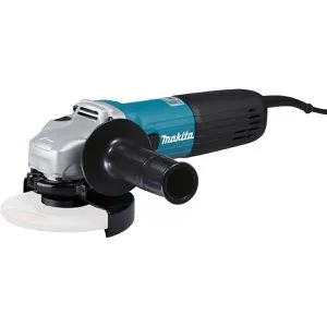 Makita GA5040CZ1 - Winkelschleifer 125 mm, 1.400 W, langlebig mit verstärktem Getriebegehäuse und optimalem Schutz vor Schmutz