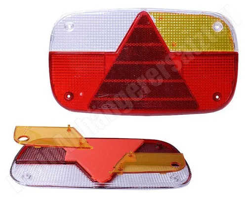 meinAnhängerersatzteil - Aspöck Multipoint 3 Lichtscheibe Ersatzglas für Rückleuchte links & rechts