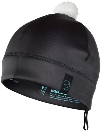 ION NEO BOMMEL Neopren Mütze 2026 black von ION