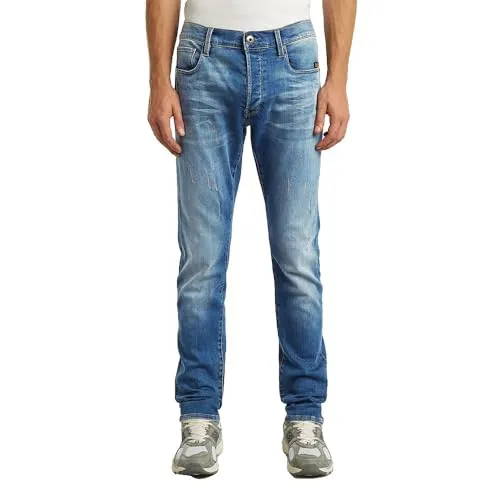 G-STAR Herren 3301 Slim Jeans, Mehrfarben (lt Vintage Aged 51001-8968-4974), 32W / 36L