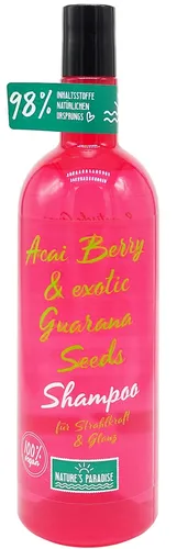 Nature Paradies Vegan Shampoo in rot von Nature's Paradise