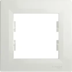 Schneider Electric ASFORA 1-Fach Rahmen weiss EPH5800121D