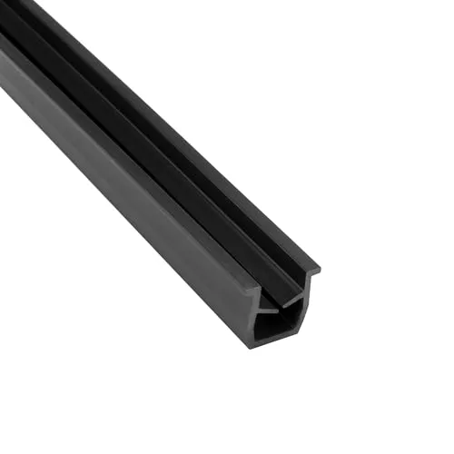 KLAK 30 - 40 - Einfassprofil mit Gummilippe für Nut 8 - Typ-I - Typ-B - schwarz - 2m 1 Stück