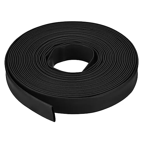 sourcing map Schrumpfschlauch Ø 12,7mm, Schrumpfschläuche 9,2M, 3:1 Schrumpfschlauch mit Kleber Schwarz Isolierband Wasserdicht Heat Shrink Tube Kabelrohr