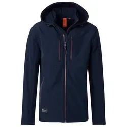 CASAMODA Softshelljacke Uni - Funktionsjacken mit Stehkragen und vier Taschen, ideal für vielseitige Kombinationen und angenehmen Tragekomfort.