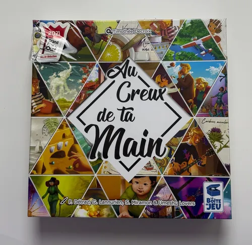 Spieldose „Au Creux De Ta Main“ FR – neu, versiegelt, beschädigte Verpackung
