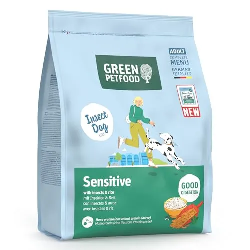 Green Petfood Dog Sensitive mit Insekten 900 g von Green Petfood