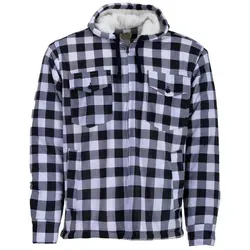 Henry Terre Arbeitsjacke Thermojacke Hoodie Holzfällerjacke (HT) grau XL