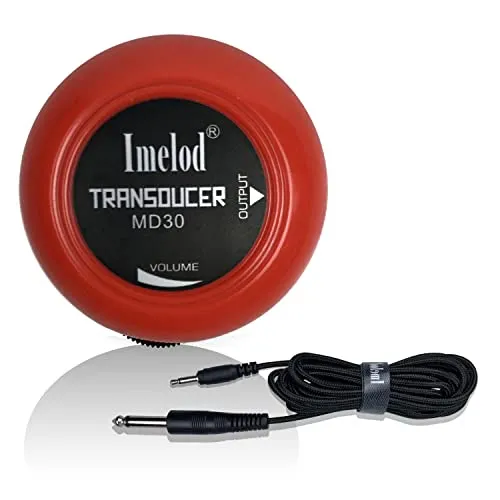 Imelod Gitarre Tonabnehmer Kontakt Mikrofon Transducer für Gitarre Ukulele Violine Mandoline Banjo Cello Kalimba