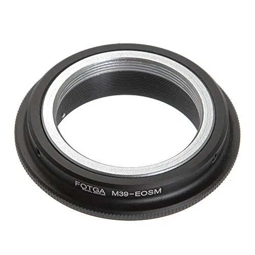 Fotga Adapter-Ring für Leica L39 M39 Objektiv auf Canon EOS M EF-M Mirrorless Kamera
