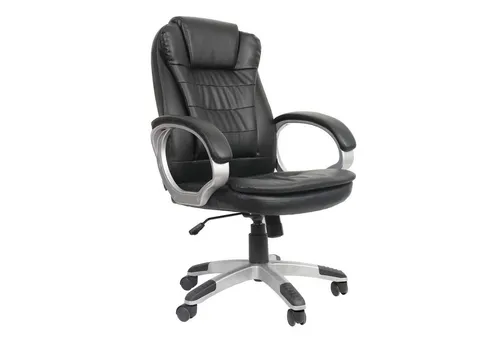 VOSSBACH Bürostuhl Chefsessel - Max. Belastbarkeit 150 kg - Bürostuhl mit höhenverstellbarer, gepolsterter Sitzfläche und Rückenlehne. Ideal für komfortables Arbeiten, auch bei längeren Sitzzeiten.