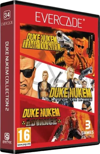 Blaze Evercade Cartridge 34: Duke Nukem Collection 2