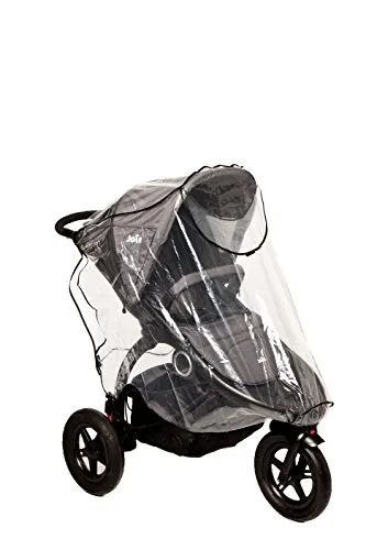 Altabebe (AL1402) Regenschutz für Baby Jogger und Dreirad Kinderwagen, Regenverdeck Buggy mit Sichtfenster – Universell Passend