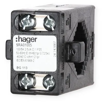 Hager SRA01005 Wandler 100/5 2,5VA