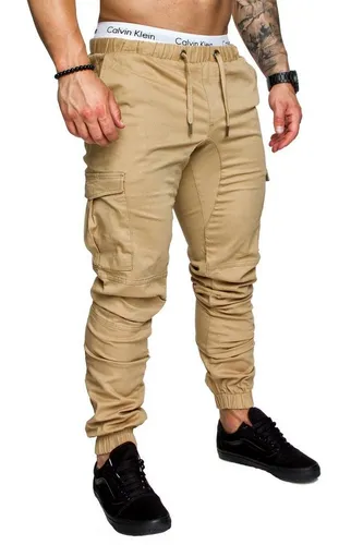 Amaci&Sons Chinohose LOS ANGELES Cargo Jogger-Chino - Stylische Jogger-Chino von Amaci&Sons mit praktischem Stauraum und optimalem Tragekomfort. Flexibles Material und Rippstrickbündchen garantieren perfekten Sitz für jeden Streetstyle.