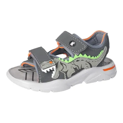 RICOSTA Jungen Sandalen Raptor - Wanderschuhe für Kinder, strapazierfähige Outdoorsandalen mit Klettverschluss für optimalen Halt und Komfort, ideal für Abenteuer im Freien.