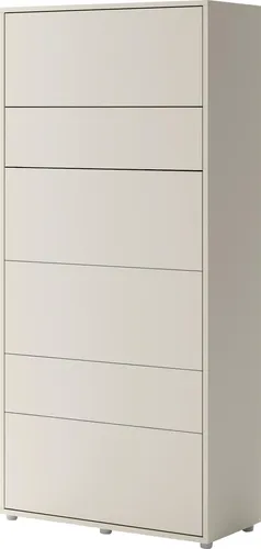Mirjan24 Schrankbett Bed Concept V-Bett 90x200 cm - Das platzsparende Wandklappbett Bed Concept überzeugt mit einem grifflosen Öffnungssystem und integriertem Sicherheitsmechanismus. Ideal für kleine Räume, bietet es praktischen Komfort und eine elegante Lösung für Ihr Zuhause.
