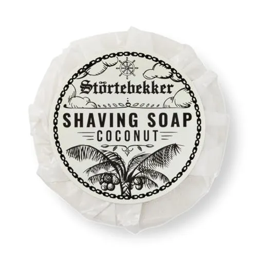 Störtebekker® Premium Rasierseife Kokos 70g von Störtebekker Shaving Accessories