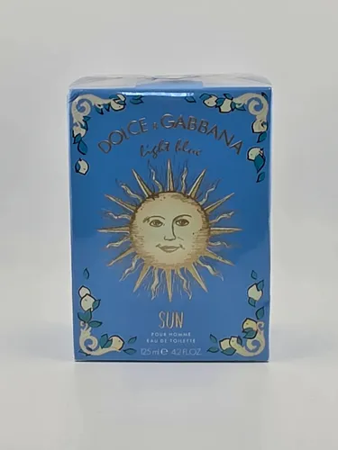 DOLCE & GABBANA LIGHT BLUE SUN Pour Homme Eau de Toilette 125 ml