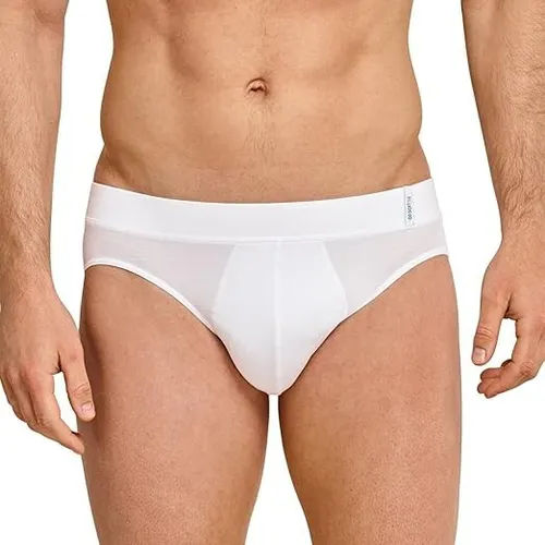 Rio-Slip Blauschwarz - Herren-Slips aus der SCHIESSER-Serie Long Life Soft, mit optimalem Feuchtigkeitsmanagement und perfekter Passform dank 10% Elastan-Anteil für höchsten Tragekomfort.