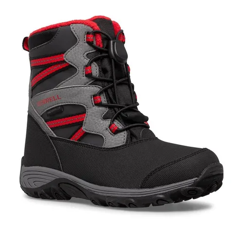 Merrell Winterstiefel Outback Snow Boot WTPF (wasserdicht) schwarz Kinder, Größe Euro (US): 32 (1)