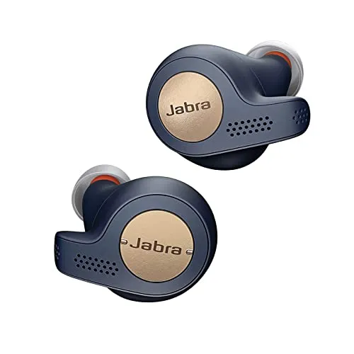 Jabra Elite Active 65t True Wireless In-ear Kopfhörer - Kabellose In-Ear-Kopfhörer mit extra Bass und Schweißfestigkeit, ideal für Sport und aktive Nutzung.