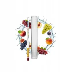 Alkoholometer Mit Thermometer 0-95% Professioneller Indikator Für Wodka-hydrometer