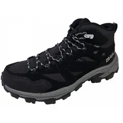 Jack Wolfskin Herren Vojo Tour Texapore MID M Walking-Schuh, Phantom, 44 EU - Wasserdichter Wanderschuh mit optimaler Dämpfung, ideal für lange Touren. Robustes Obermaterial und griffige Gummiaußensohle sorgen für besten Halt.