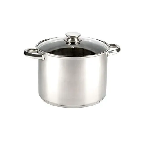 Vier OI22 Kochtopf, versilbert, 22 cm