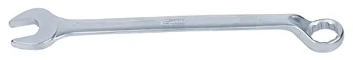 KS TOOLS Ringmaulschlüssel 32mm, gekröpft - Hochwertiger 32mm Ringmaulschlüssel aus Chrom Vanadium Stahl, ideal für präzise Arbeiten in engen Räumen dank gekröpfter Form.